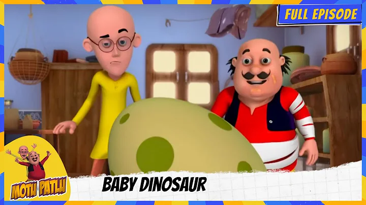 Motu Patlu | मोटू पतलू | Full Episode | Baby Dinosaur