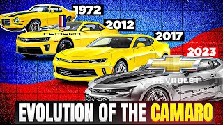 The Full EVOLUTION of Chevy CAMARO 1967-2024 | Complete Camaro History