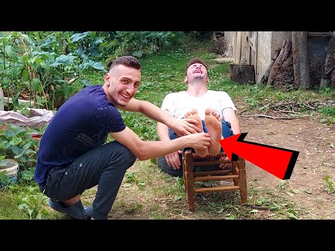 AYAK GIDIKLAMA CHALLENGE-Foot tickling