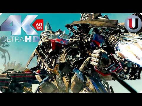 Transformers 2 Final Battle Optimus Prime vs Megatron & The Fallen (4K)