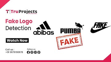 Fake Logo Detection   final year btech major projects on deep learning and image processing