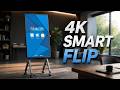 Best 4K Smart Flip Whiteboard 2026: TIBURN Flip Board S2 for Ultimate Interactive Collaboration