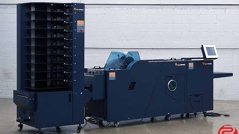 CP Bourg BM-e 10 Bin Booklet Making System