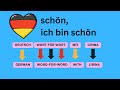 ⚫ 🔴 🟡 ich bin schön ⚫ 🔴 🟡 German word-for-word with Lirina