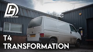Luke's T4 TRANSFORMATION - Lowering a VW Transporter - Part 1 - Detail Hunters