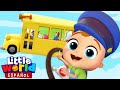 Las Ruedas del Autobús 🚍 | Canciones Infantiles de Bebé Juan | Little Angel Español