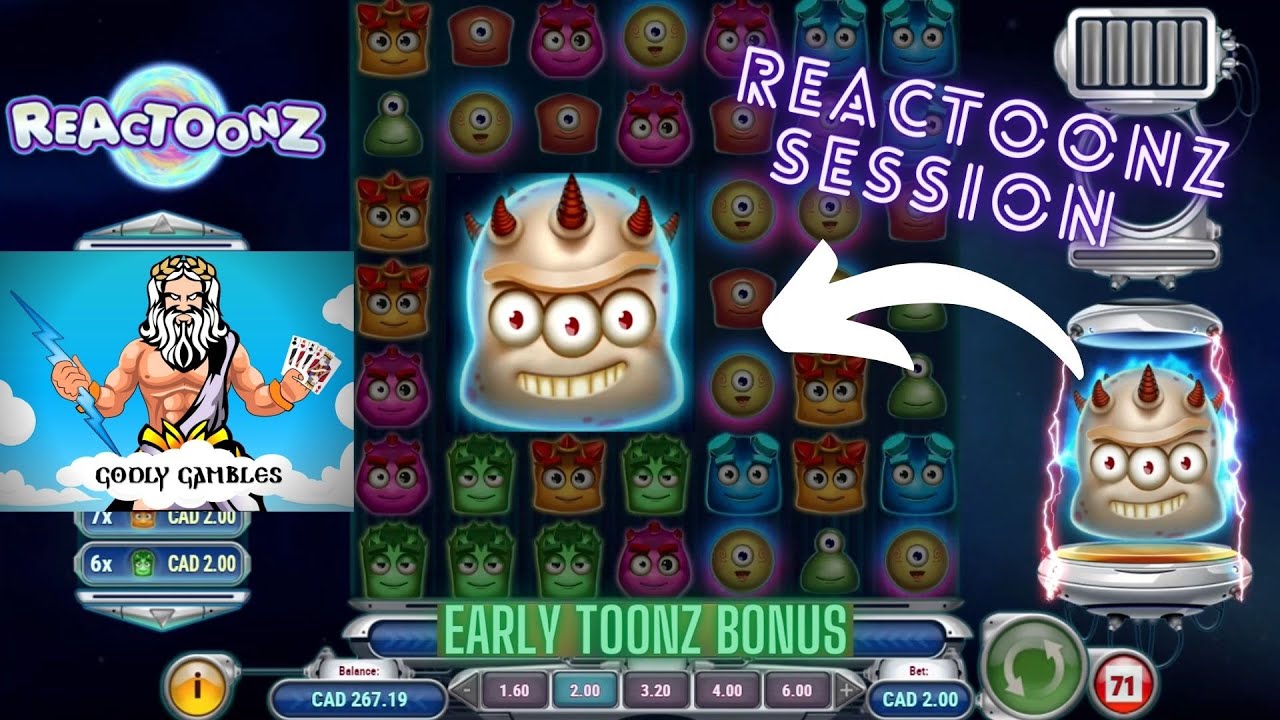 REACTOONZ - EARLY BONUS SESSION - YouTube