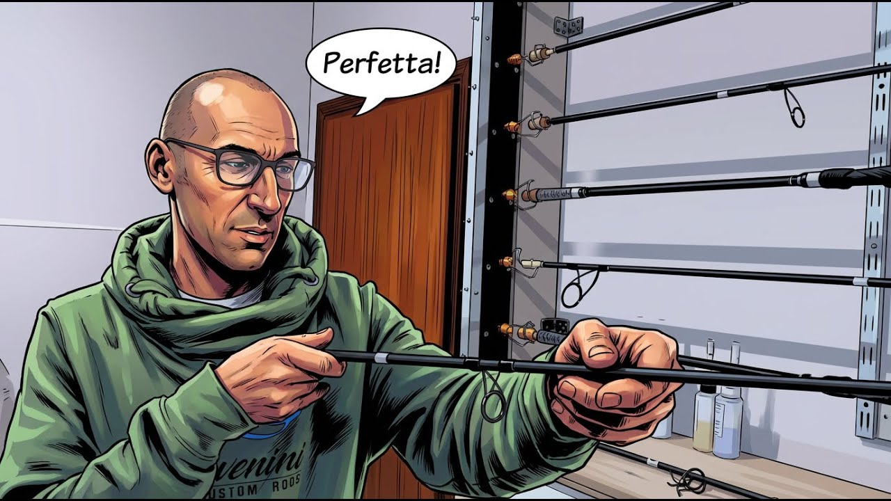 L'Arte di Creare la Canna da Pesca Perfetta | Cevenini Custom Rods - Parte 2