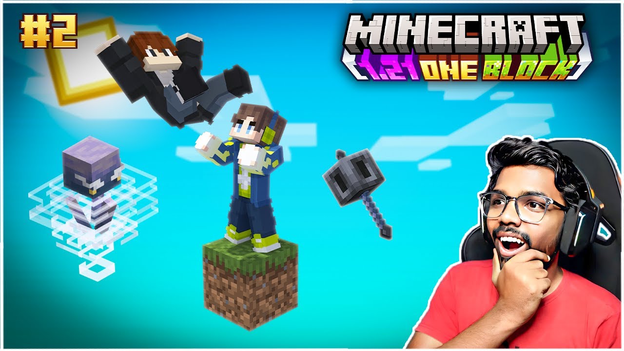 Diamonds Scam 😡| 1.21 One Block #2 | Minecraft in Telugu - YouTube