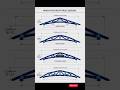 4 Best Roof Truss Designs for Strong Roof | Civil Engineering #shorts