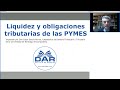 Liquidez y obligaciones tributarias de Las Pymes. Impartido por César García Novoa. Primera parte