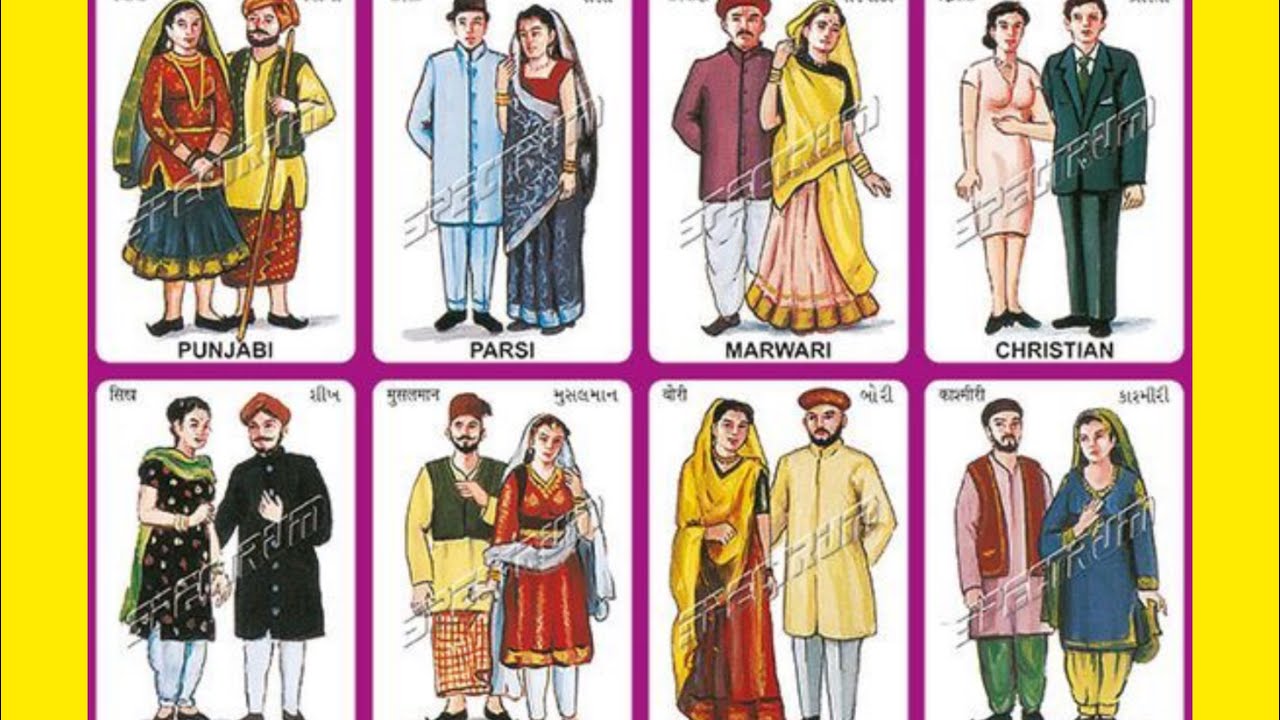 Traditional clothing jammu kashmir Cut Out Stock Images & Pictures - Alamy