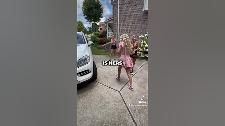 Parents Gift Their Twin Daughters a Car For Their Birthday 🙀