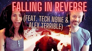 MOVIE OF THE YEAR!!! | Our Reaction to Falling In Reverse - Ronald (Feat. Tech N9ne \& Alex Terrible)