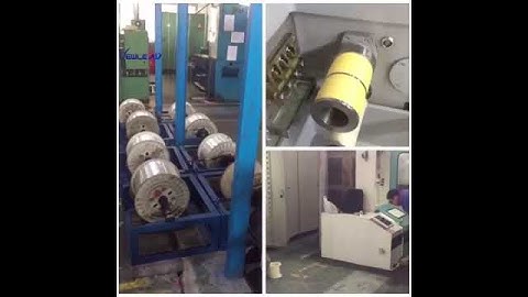 8 lines Multi Wire drawing machine with online annealer similar design as Germany NEIHOFF