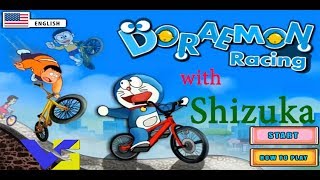 Shizuka Racing - with Doraemon, Gian and Nobita | Doraemon Bicycle Racing Gameplay screenshot 3
