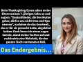 Beim Thanksgiving-Essen sahen meine Eltern meinen 7-jährigen Sohn an und sagten: "Bastardkinder,
