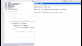 CSharp Tutorial - 1: Basic Login Form