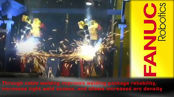 Arc Mate 100iC Intelligent Welding FANUC Robot Industrial Automation