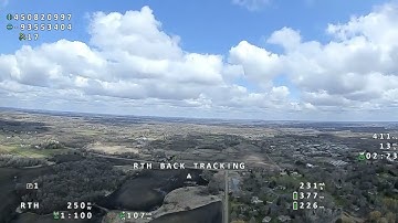 iNav RTH Trackback Tests
