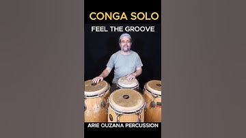 Bembe Conga Drum Solo – Powerful Afro-Cuban Groove | Arie Ouzana Percussion