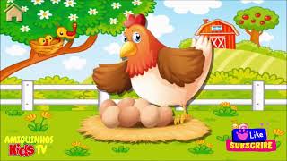 Animals Puzzles - Quebra cabeça infantil Galinha - Aprendendo Nomes e Sons de animais screenshot 3