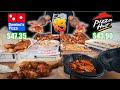 The Ultimate Pizza Hut vs Dominos Challenge | 10,000+ Calories
