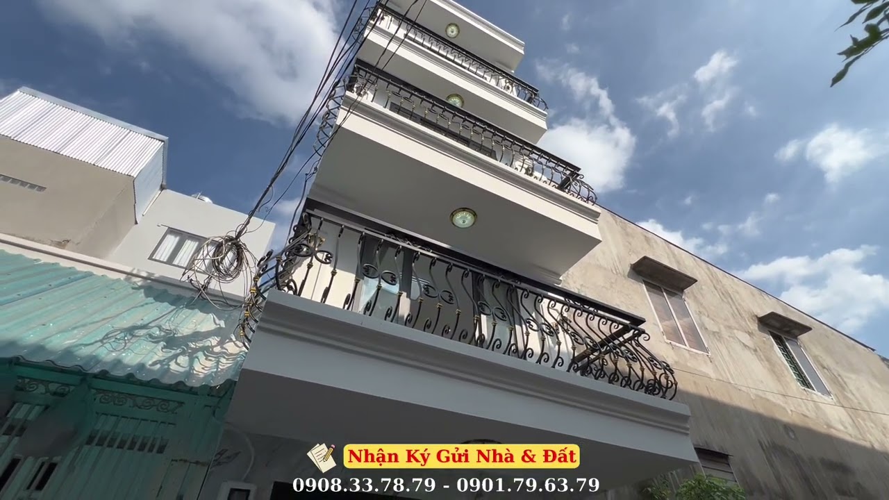 Bình Tân || 3 tỷ nhỉnh Nhà 3 lầu Hẻm rộng 4m Shr hoàn công gần Chợ Cây Da Sà giáp Quận 6