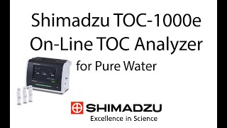 On-Line Total Organic Carbon (TOC) Analyzer for Pure Water Analysis