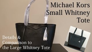 michael kors small whitney tote