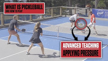 Apply Pressure in Pickleball to Force Errors and Control the Game