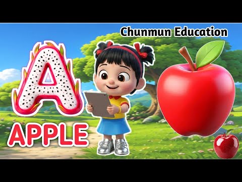 Phonics Song 2 with TWO Words in 3D - A For Airplane - ABC Alphabet Songs with Sounds for Children