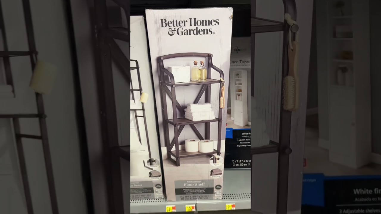 Walmart Space Savers: Affordable Organizers for Your Bathroom!