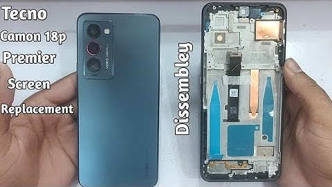 Tecno Camon 18 premier Screen Replacement|dissemble full guide