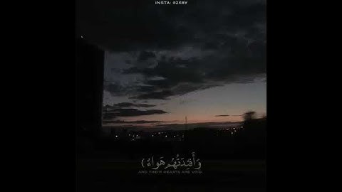 سورة إبراهيم (42-43) اسلام صبحي