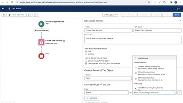 Flow to create Task whenever a Lead is created | Salesforce Record Triggered Flows | Sai Teja Dvlt