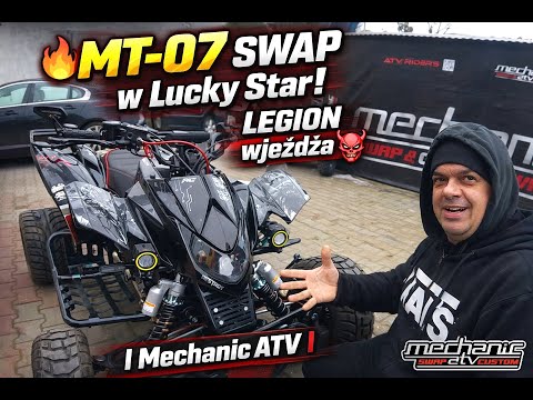 🔥 MT-07 SWAP at Lucky Star! LEGION is coming 👹 | Mechanic ATV 👹 #atv #quad #atvriders