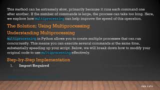 Improve Your Python Script's Speed Using Multiprocessing