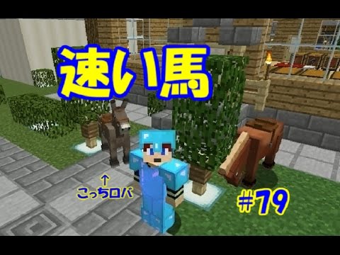 マイクラ 速い馬 79 G2クラフト 1 10 2 Youtube