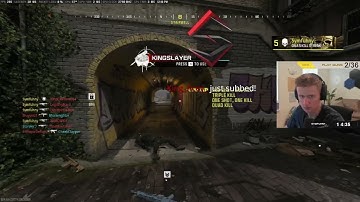 SYMFUHNY PANICKED AFTER HITTING THE CRAZIEST LOCKING ON FLICK EVER IN MW3😳