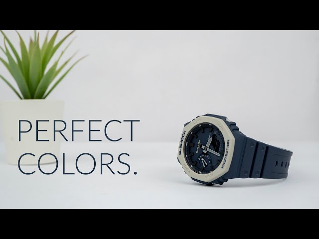 PERFECT COLORS - CASIO G-SHOCK GA-2110ET-2A - YouTube