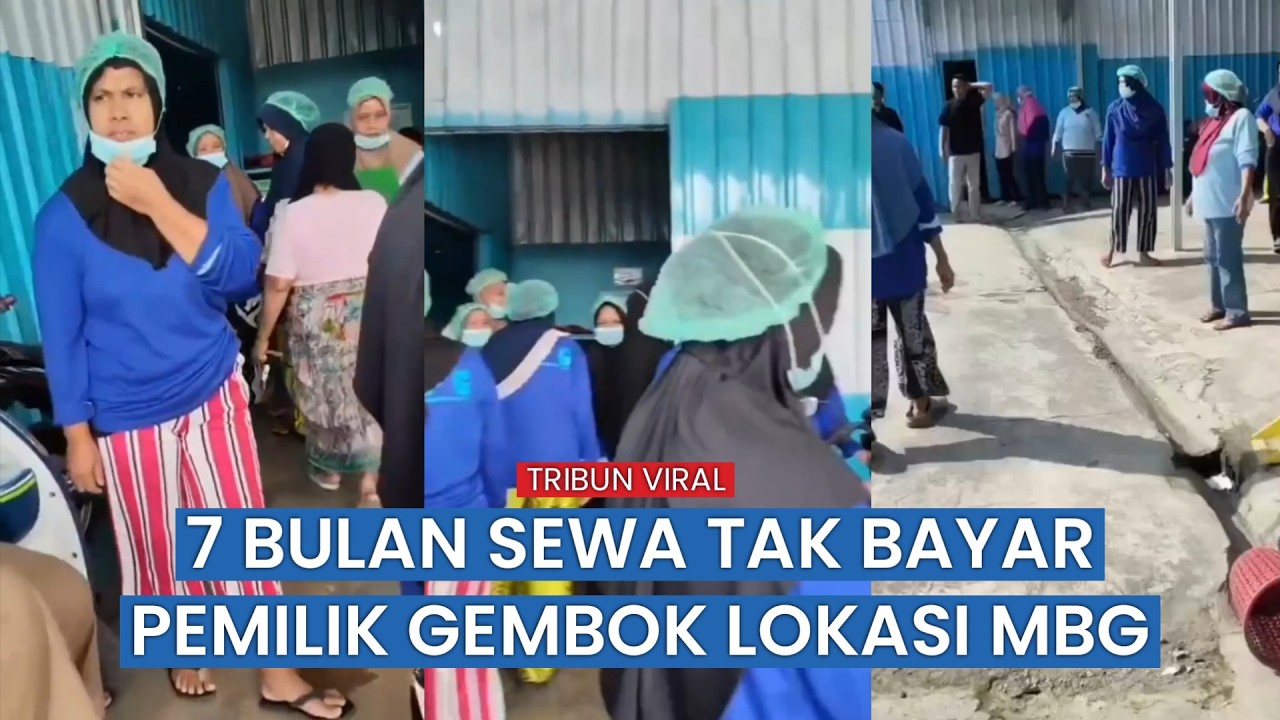 Sewa 7 Bulan Tak Dibayar, Pemilik Lahan Ngamuk hingga Gembok Lokasi MBG