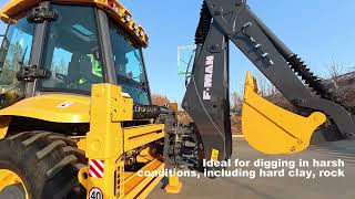 Fman Backhoe Loader The Ultimate All-In-One Solution For Construction & Agriculture