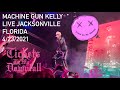 Machine Gun Kelly LIVE  in Jacksonville Florida