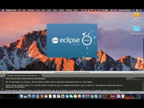 Instalar Eclipse C++ en MacOS
