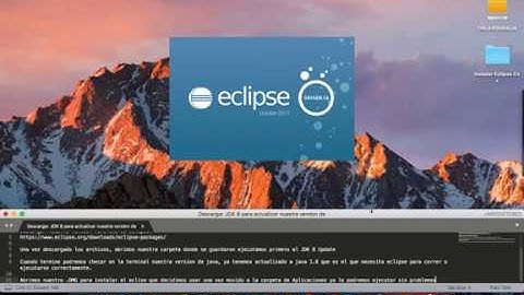 Instalar Eclipse C++ en MacOS