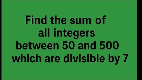 Find the sum of all integers between 50 and 500 which are divisible by 7.
