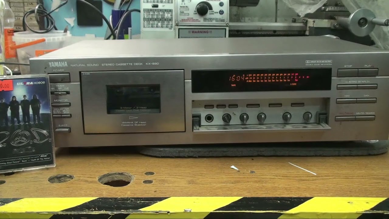 YAMAHA KX-690 カセットデッキ 現状品 YAMAHA KX-690 – Audiolife － Enjoy your audio life!!