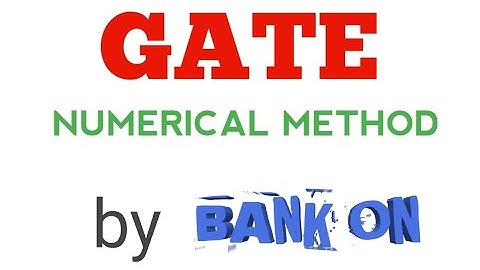 Runge-kutta method (NUMERICAL METHOD) GATE MATHEMATICS LECTURE