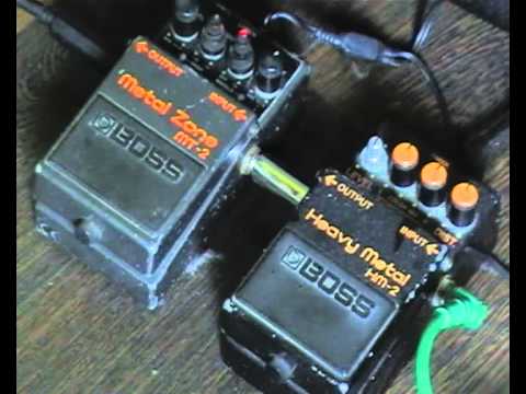 Boss Mt2 Vs Hm2 Youtube